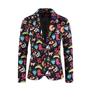 Giacca Uomo In Lino Estiva - Blazer Leggero Con Due Bottoni Per Tempo Libero - Foto 5