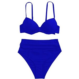 Costume Da Bagno Da Donna Casual Split 2 Pezzi Bikini Retor - Foto 10