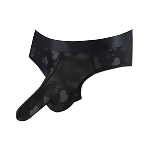 Cewifo Slip Uomo Sexy Hard Pelle Slip Mare Uomo Vita Bassa Slip Costume Uomo Slip Mare Uomo Vita