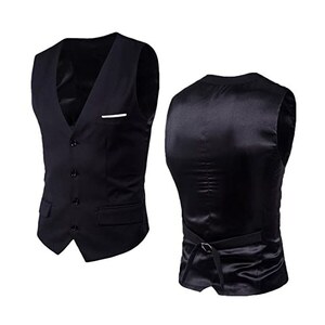 Gilet da Uomo Gilet da Lavoro Formale Gilet per Abito o