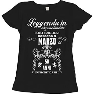 T-Shirt Del 52° Compleanno 1973 Divertente Uomo Leggenda Da 52 - Foto 9