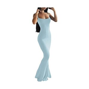 Floerns Mini abito aderente da donna, senza spalline, con orlo asimmetrico, ritaglio frontale con coulisse, per feste e discoteche, Nero B, S