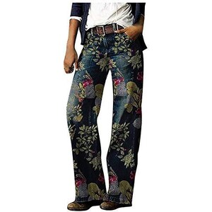 Arongyy Jeans da donna strappati Destroyed Jeans a vita alta, in denim