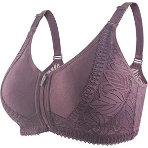 YANFJHV Donna Sexy Con Cerniera Frontale In Pizzo Senza Bordi Reggiseno In Pizzo Taglie Forti Reggiseno Sportivo Bambina 12 Anni Grey 38 124360874