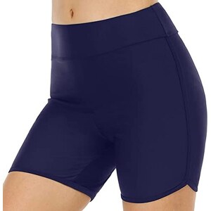 Costume da bagno due pezzi, pantaloncini a va alta che coprono la pancia, look snellente, costume da bagno retrò e sexy | SHEIN ALIA