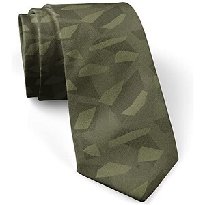 Cravatta A Farfalla Verde Oliva THE TIE STUDIO, Regolabile Con Clip, Nuovo Con Etichette - Foto 3