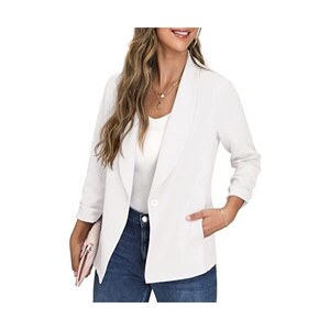 Cardigan Donna Floerns Aperto Maniche Dolman, Maglia Costina Casual, Vestibilità Sciolta