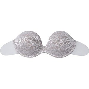 Reggiseno Adesivo In Silicone Senza Spalline - Push Up, Coppe Silicone, Per Abiti Scollati, 1 Paio
