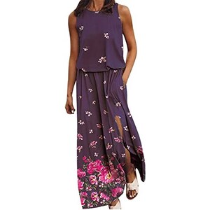 QWUVEDS Abito Estivo Da Donna, Senza Spalline, Senza Spalline, In Pizzo, Senza Schiena Fluente Linea Ad A Da Spiaggia Lungo Abito Estivo Sexy Verde Xl 122749970 - Foto 10