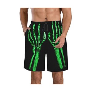 Pantaloncini Da Bagno Donna Vita Alta - Asciugatura Rapida, Con Tasche E Fodera, Per Spiaggia E Sport - Foto 5