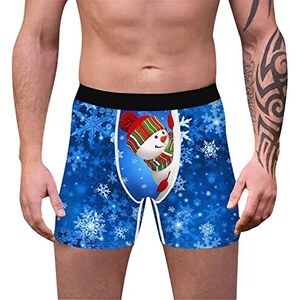 GDKKBIN Costume Uomo Mare Boxer Costume Bagno Uomo Slip Mutande da Uomo