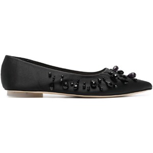 Simone Rocha Pumps a punta con cristalli - Nero - Stileo.it