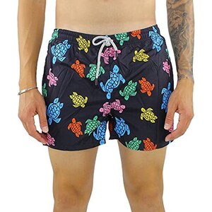 Costume da bagno uomo corto e aderente in blu, rosso, verde, grigio o arancione – Octave Stretch