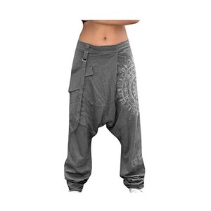 Pantaloni Cargo Uomo Con Coulisse E Tasche – Stile Hip Hop, ORANDESIGNE - 5