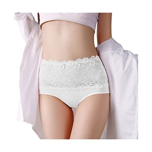 Intimo da donna Taglie forti XL-6XL Slip Mutandine a vita alta Mutande in cotone Lingerie tinta unita acquista in modo economico - spedizione gratuita, recensioni reali con foto