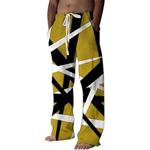 Pantaloni Con Pieghe Vita Pantaloni Lunghi In Lino Per Uomo - Eleganti E Traspiranti Per Tempo Libero E Look Casual Pantaloni Traspiranti Estate - 7