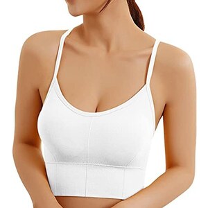 Reggiseno Sportivo Donna Senza Cuciture - Schiena Scoperta, Senza Ferretto, Per Fitness - Foto 5