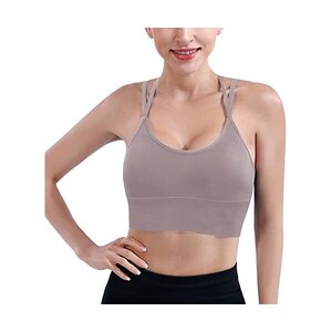 Canotte Sportive Donna Con Reggiseno Integrato – Tank Top Senza Maniche In Poliestere Traspirante, Perfette Per Palestra, Corsa E Relax Estivo
