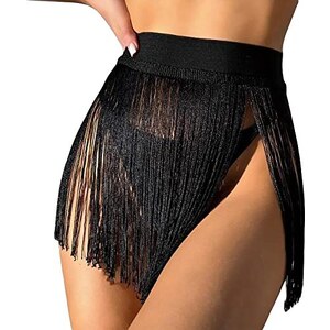 Gonna Da Spiaggia Lunga IEFiEL In Chiffon Trasparente, Copricostume Donna