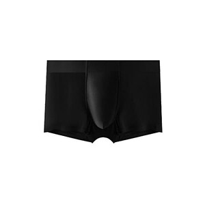 CEWIFO Mutande Uomo Cotone Leggero Intimo Uomo Boxer Gamba Lunga Tanga Uomo Sexy Hot Rosso