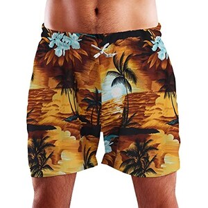 Camisa Havaiana Masculina King Kameha - Estampa Surf E Palmeiras