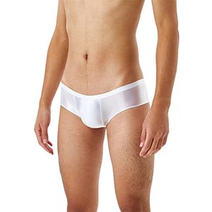 Slip Bikini Uomo A Vita Bassa In Spandex – Costume Da Bagno Essenziale - 2