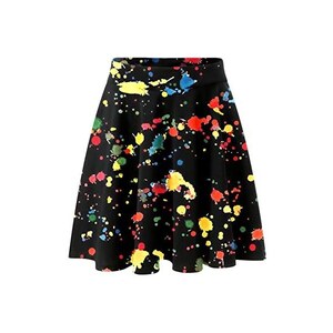 Gonna Corta In Finta Pelle Donna - Avvolgente, Vita Alta, Con Spacco E Bottoni, Taglie S-L, Nero - Foto 6