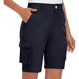 Pantaloncini Sportivi Donna Vita Alta Baleaf – Con 2 Tasche, Morbidi, Per Yoga E Relax