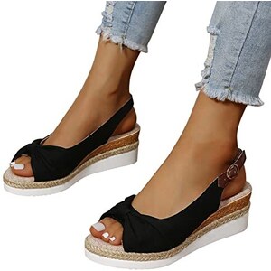 Sneakers Donna Con Plateau IQYU: Scarpe Casual Alte, Leggere E Comode Per L'Estate