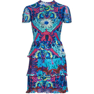 TG. S) Desigual Vest_Lara, 9019 Tutti Fruti Abito Casual, Finiture