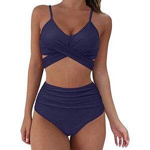 Costume Bikini Donna Due Pezzi Push Up - Stile Brasiliano, Imbottito, Vita Alta - Tezenis Estivo 2024 - Foto 5