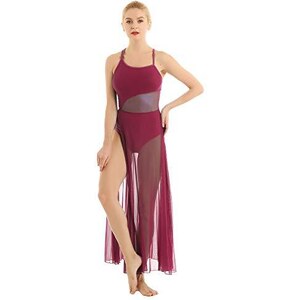 Vestito Danza Bambina - Set Top E Gonna Asimmetrica Per Latino, Jazz E Moderno - Foto 2