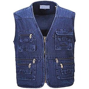 Gilet Da Pesca Uomo Multitasche - Traspirante, Leggero, Per Outdoor, Viaggi, Fotografia - Foto 8