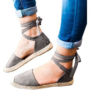 Sunnyuk Sandali Donna 38 Sandalo Pelle Gioiello Gladiatore Sandali Spiaggia Blu Matrimonio - Foto 6