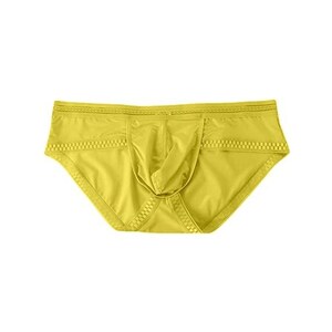 Slip Uomo Cotone Bianco GDKKBIN Perizoma Aperto Costume Mare Uomo