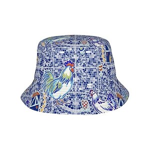 Cappello A Benna Reversibile Unisex In Puro Cotone, Con Protezione Solare UPF 50+, Pieghevole Per Viaggio E Spiaggia