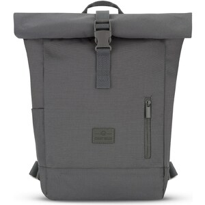 Zaino Elegante Idrorepellente Zaino Porta PC Donna Uomo Oliva - Henry - Rolltop Per Lavoro Zaino Per Laptop 16 Pollici - 6