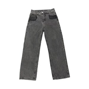 Floerns Jeans da donna Y2k con stampa ghepardo a gamba