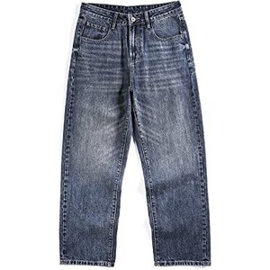 Jeans Da Uomo, Vintage, Per Il Tempo Libero, Streetwear Hip - Foto 3