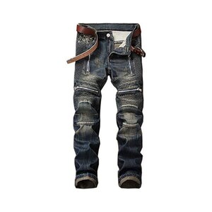 Neil Barrett THE GODFATHER OF DENIM Jeans Slim Fit Con Bande Laterali A Contrasto 17cm P452915
