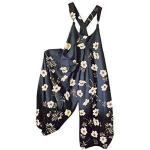 Salopette Jeans Donna Overall - Bustino, Tessuto Elasticizzato, Taglie XS-L, Blu Denim