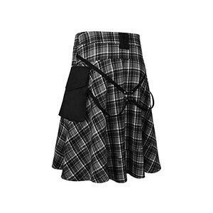 Kilt Scozzese Tradizionale Uomo - Gonna Medievale A Pieghe, Moda Unisex In Tartan, Perfetta Per Eventi A Tema E Uso Quotidiano