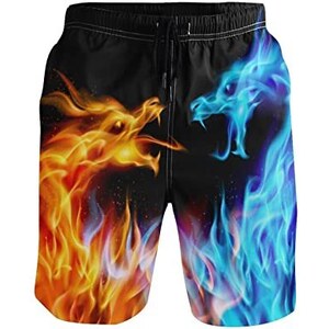 Costume da bagno da uomo, boxer da spiaggia con coulisse trasparente, costumi da bagno con tasca – acquista a prezzi convenienti sul marketplace