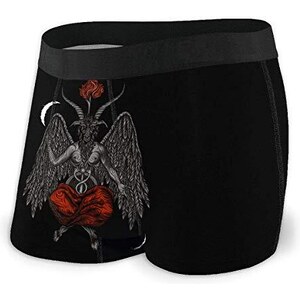 934 Uomo Underwear Demone Baphomet Simbolo Satanico Boxer Slip Leggeri ...