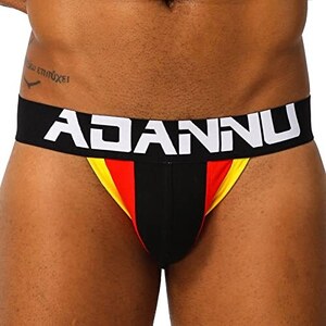 Cewifo Slip On Uomo Estive Boxer Uomo Sexy Jockstrap Uomo Bianco Intimo