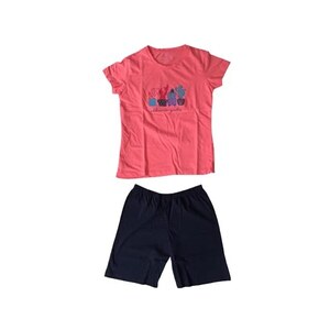 Pigiama Corto Donna Senza Maniche Uniexcosm - Set 2 Pezzi In Cotone, Sexy E Comodo Per Estate