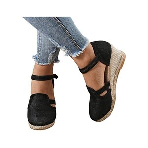 LCpddajlspig Sandali Donna Estive Elegante Primaverili Ortopediche Sandali Trekking Mare Infradito Zeppa Da Casa Scarpe Casual Piscina Espadrillas Ciabatte Con Tacco Comode 121990929