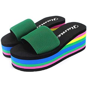 Infradito In Pelle Con Suola In Sughero - Unisex - Antiscivolo Per Spiaggia E Piscina - Foto 6