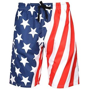 Mens Lucido Costume Da Bagno Elastico Cintura Leggings Corti - Foto 5