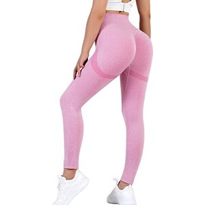 ASKSA Leggings Sportivi Da Donna – Modellanti E Anti-Cellulite Per Yoga E Fitness – Tessuto Stretch In Spandex, Colore Blu, Taglia L
